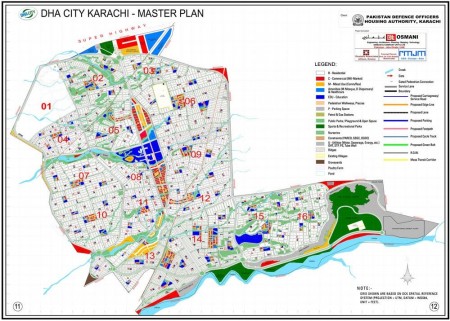 DHA City Karachi (DCK) - Sector Wise Master Plan