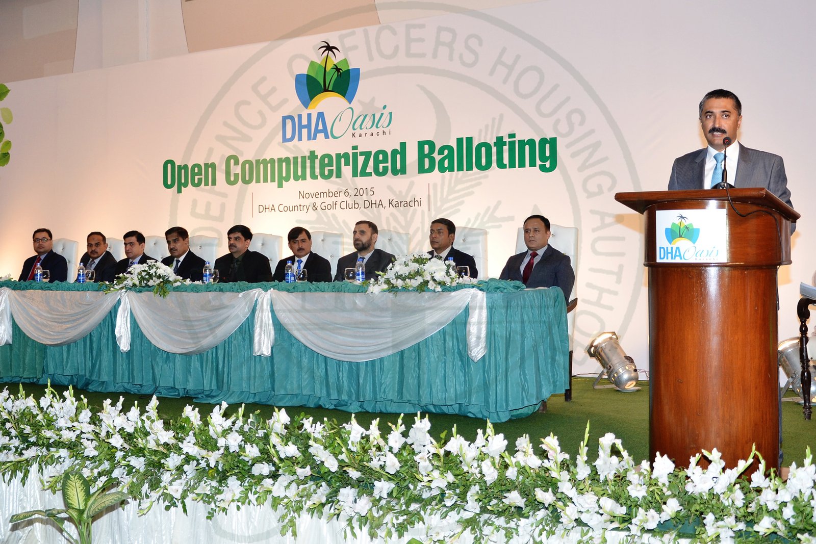 DHA Oasis Karachi Balloting Result 2015