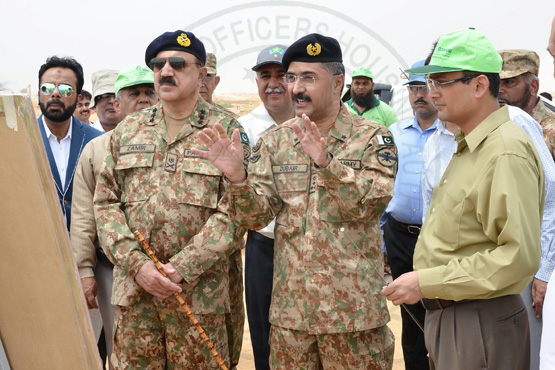 ADJUTANT GENERAL VISIT TO DCK SITE - DHA-City.com