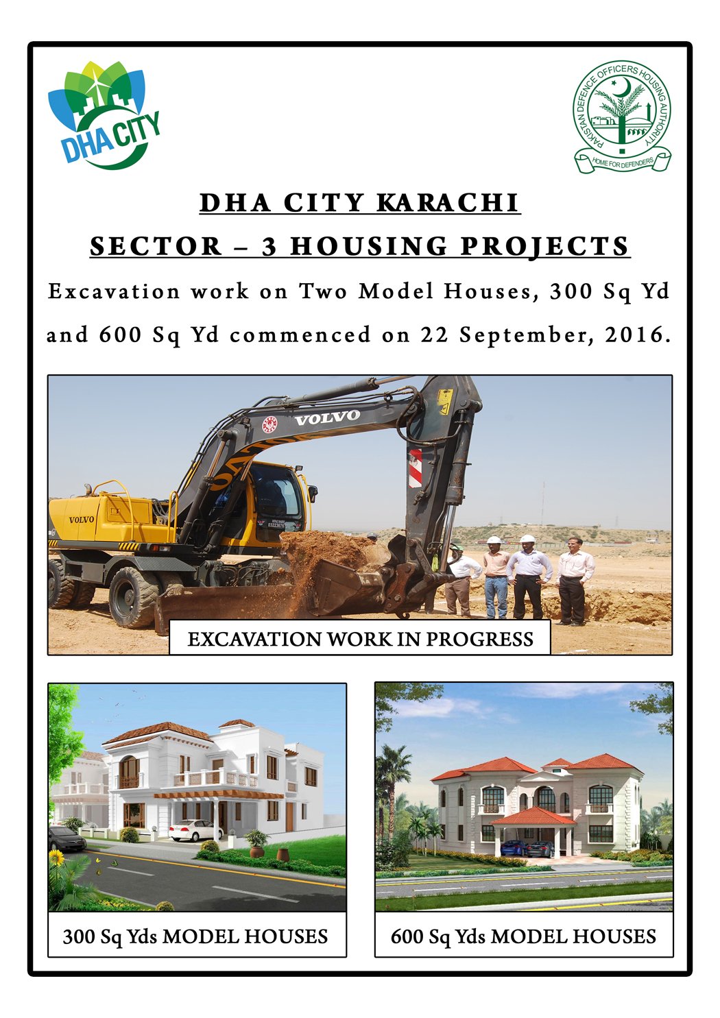 DHA CITY Karachi Sector-3 Housing Project