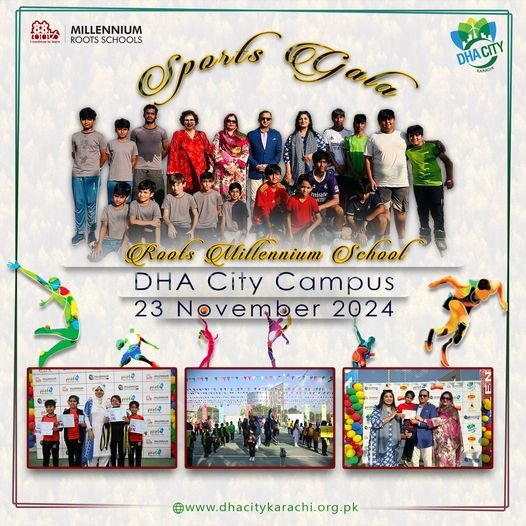 ROOTS MILLENNIUM SCHOOL ORGANIZES SPORTS GALA AT DCK SPORTS COMPLEX