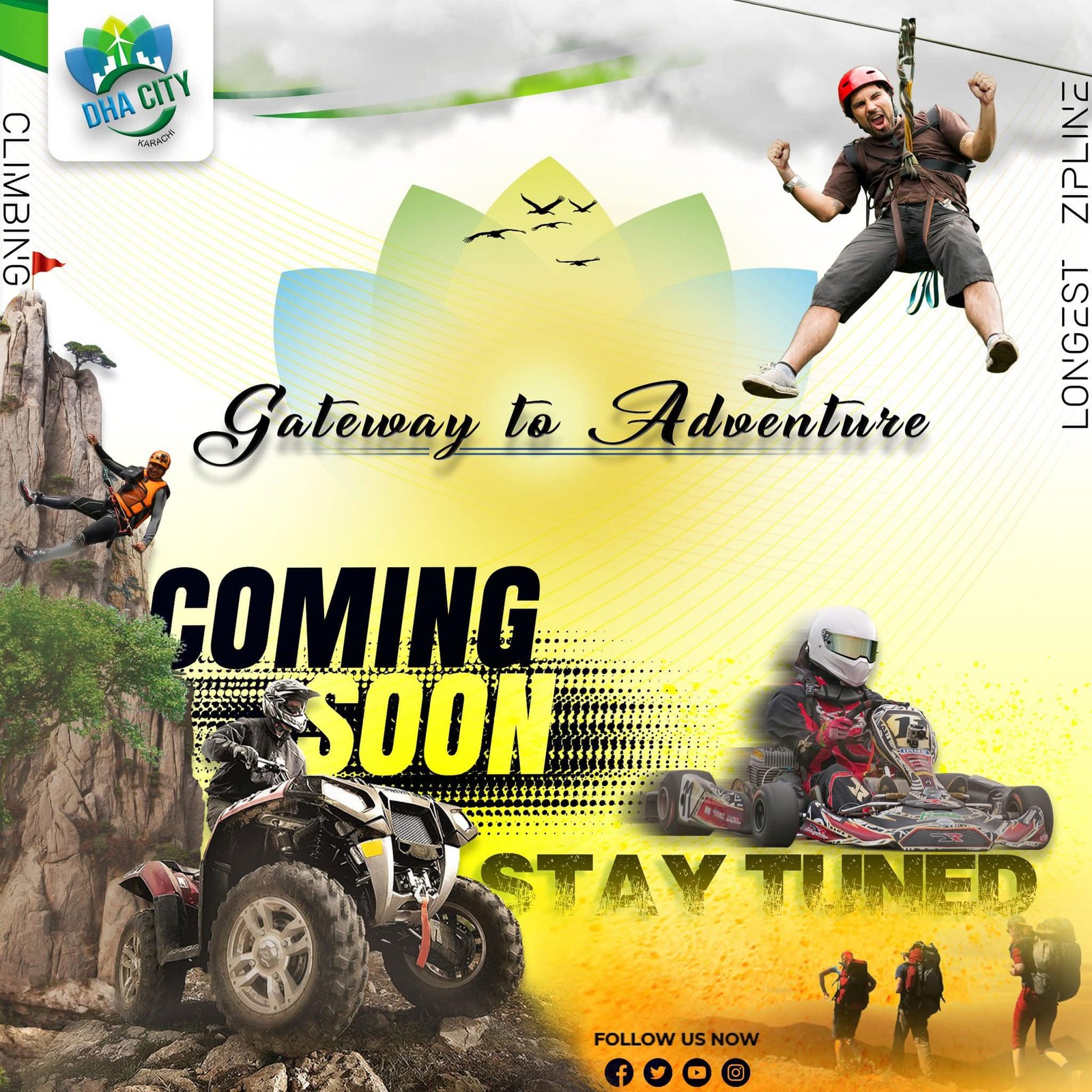 DHA CITY KARACHI ADVENTURE PARK – THE GATEWAY TO ADVENTURE COMING SOON!