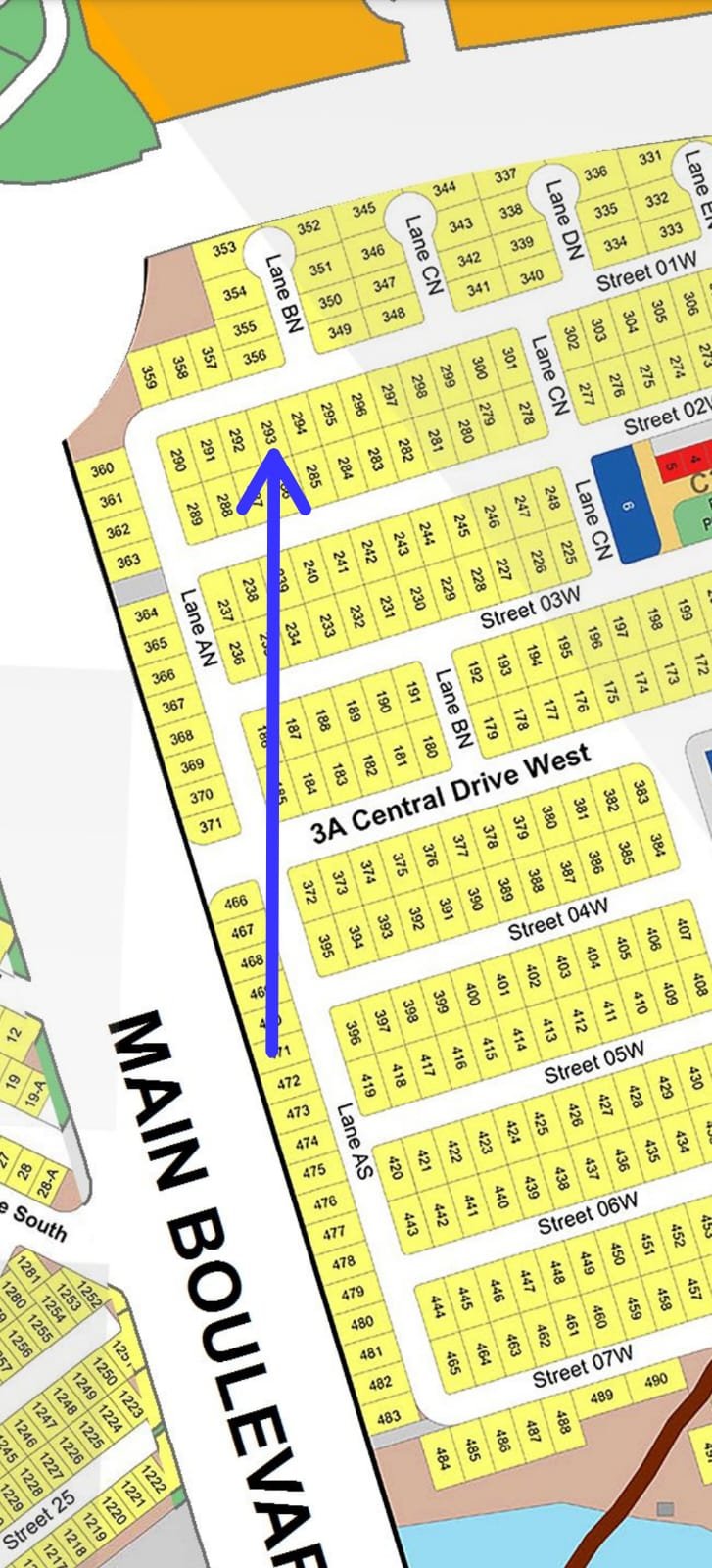 PLOT NO 293, SECTOR 3-A MEASURING 500 SQ YARDS ONE OF THE BEST LOCATION DEMAND  PKR 23 MILLION