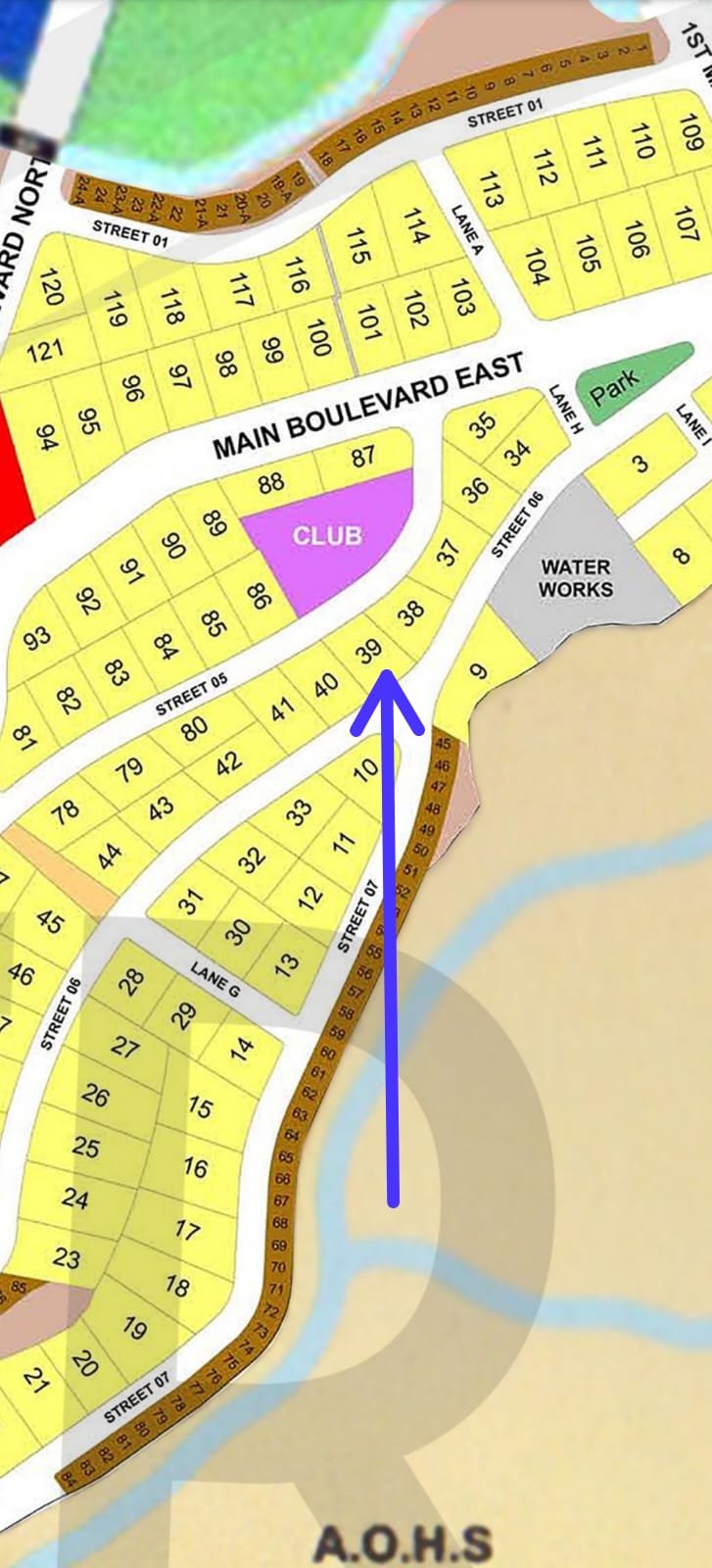 FARM HOUSE NO 39, MEASURING 2000 SQ YARDS BEST LOCATION NEAR ENTRANCE DEMAND PKR 100 MILLION