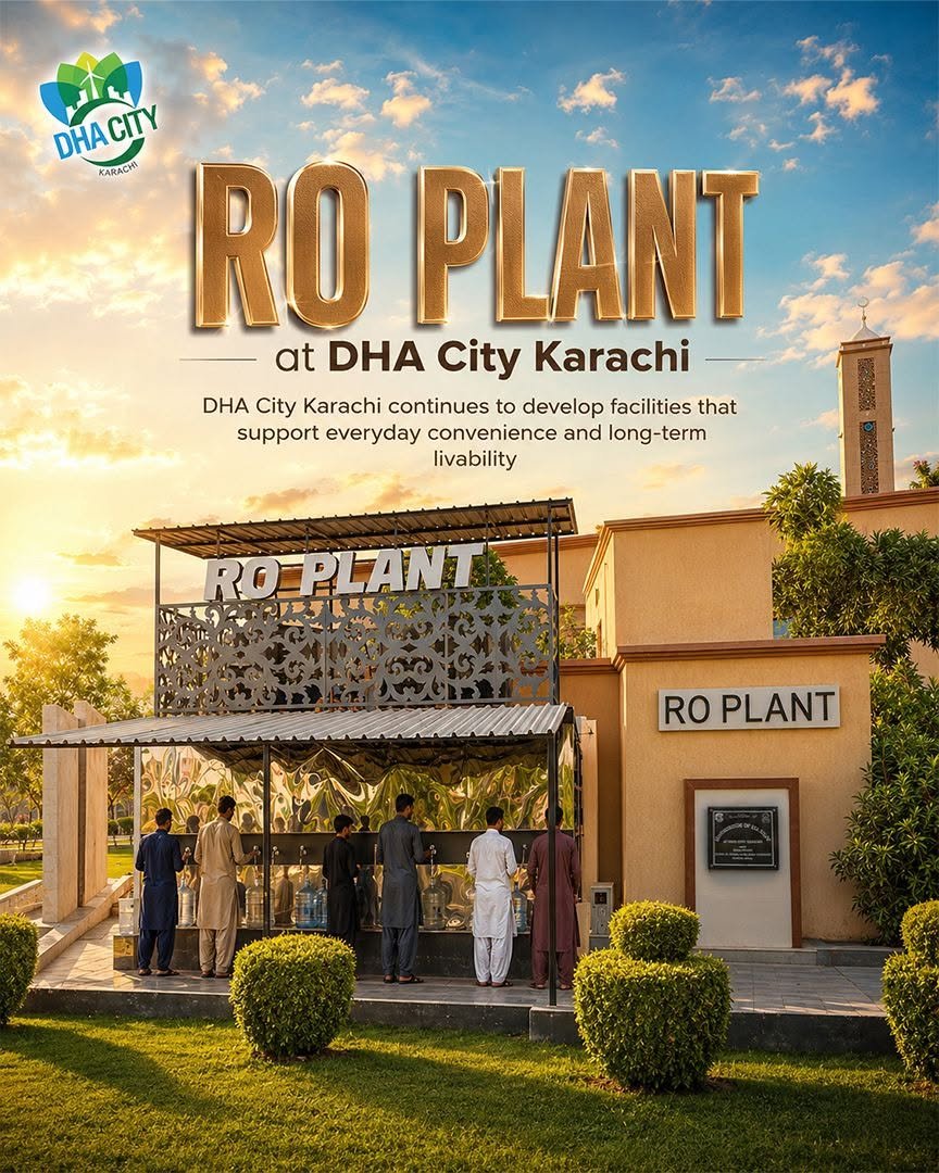 RO Plant at DHA City Karachi: Enhancing Everyday Living with Clean Water