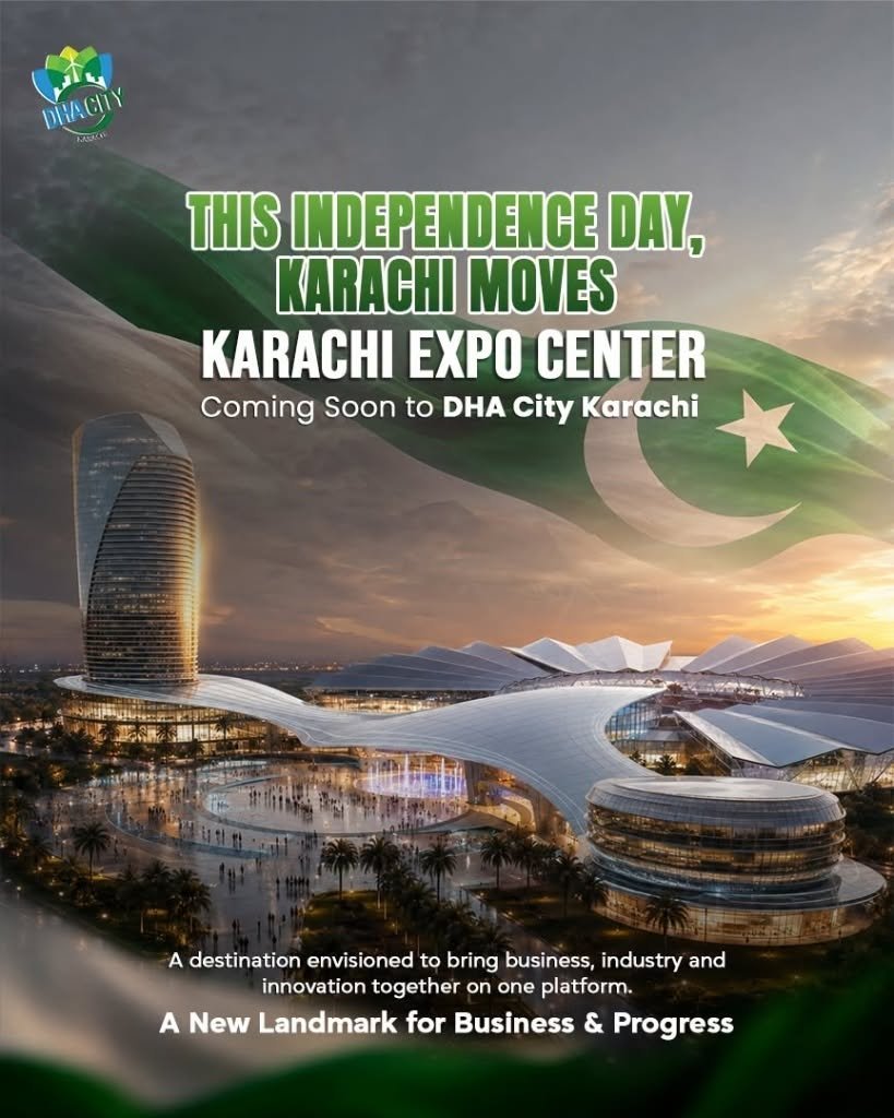 Karachi Expo Center Coming Soon to DHA City Karachi – A New Landmark for Business & Progress